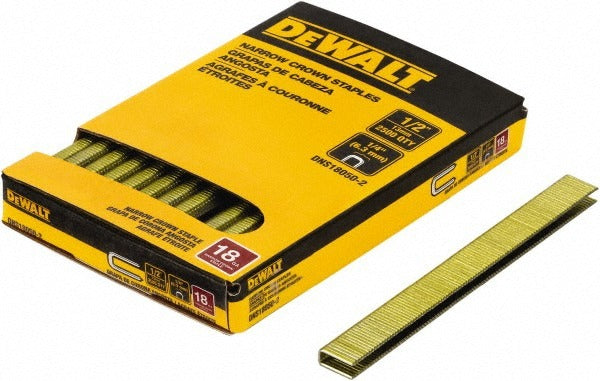 DEWALT Dewalt DNS18050-2 18 Gauge Construction Staples 2500 Pack