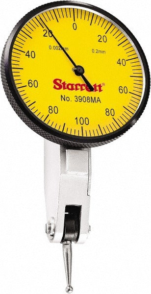 STARRETT Starrett 12520 Dial Test Indicator 0.2mm Horizontal