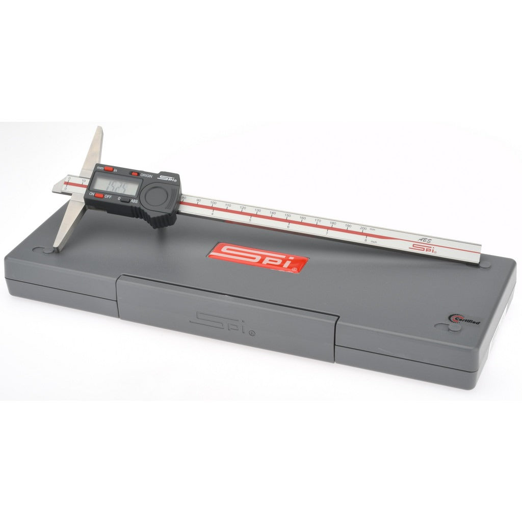 SPIROTHERM Spi MS160719035 Electronic Depth Gage 0-200mm Nist