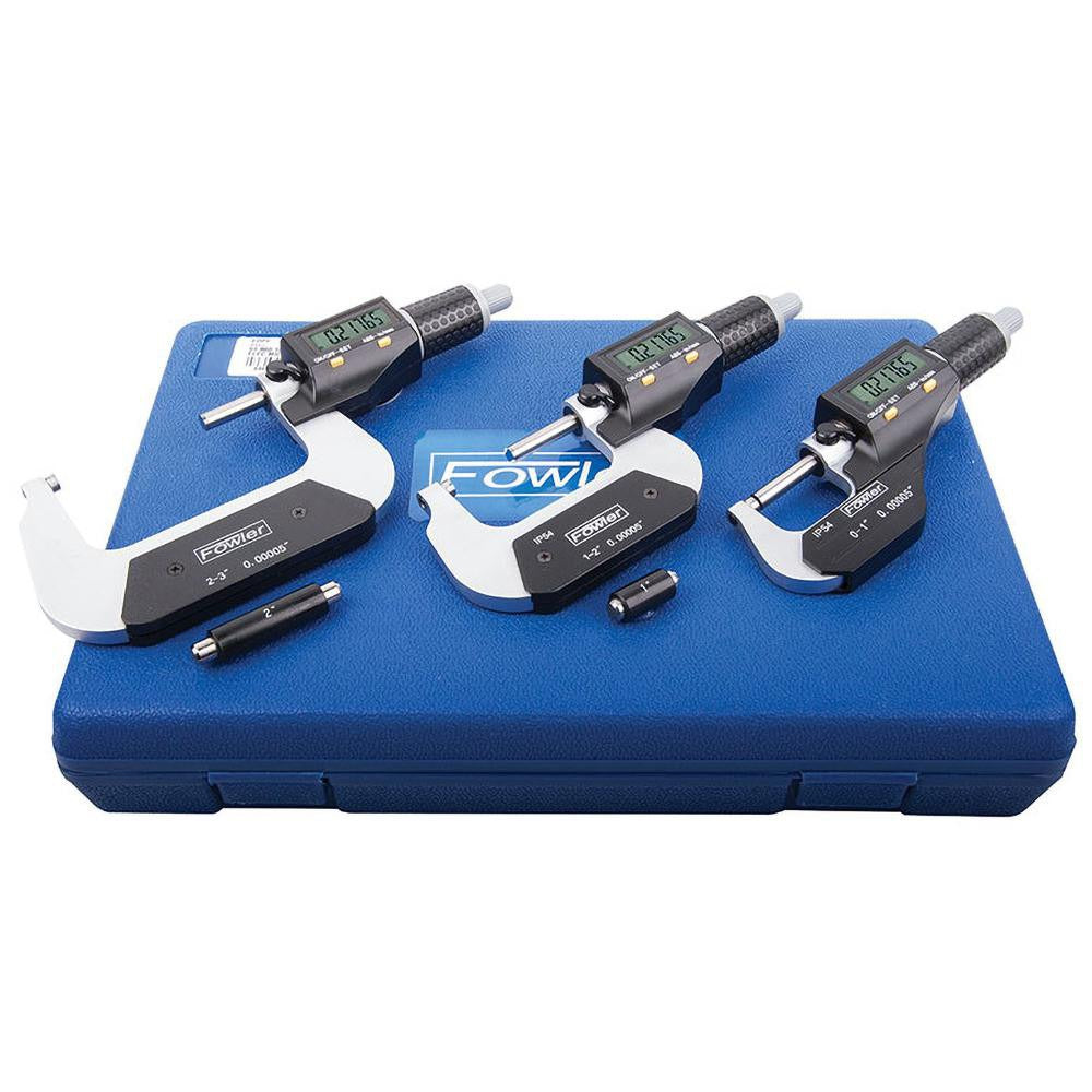 FOWLER Fowler 54-860-103-1 Electronic Outside Micrometer Set