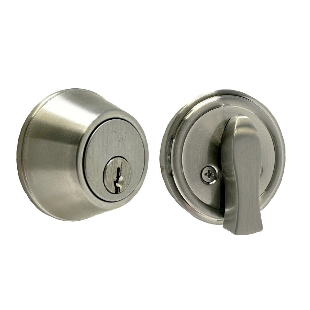 WESLOCK Weslock 00471-N-NSL23 Single Cylinder Deadbolt Satin Nickel