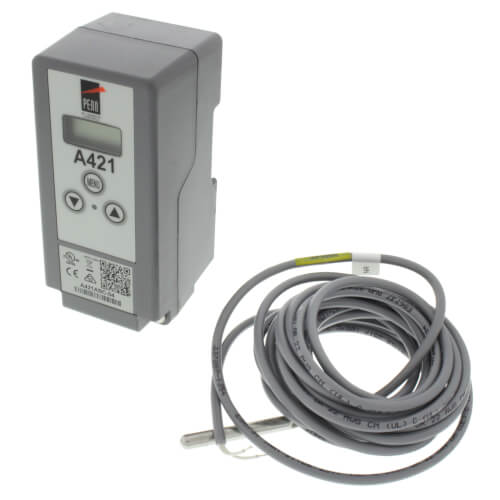 Johnson Controls A421ABC-04C Electronic Single Stage Temperature Control 120/240 VAC SPDT -40°F to 212°F