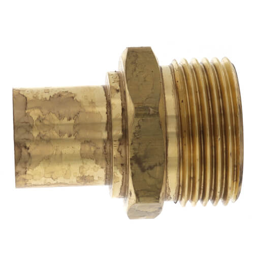 Uponor A4342575 R25 x 3/4 Male Copper Sweat Fitting Adapter