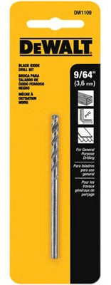 DEWALT Dewalt Accessories DW1110 Black Oxide Drill Bit 5/32 in 2pk