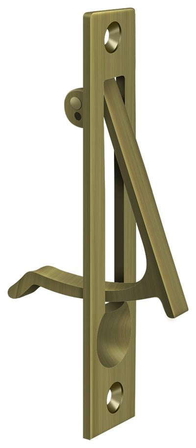 DELTANA Deltana EP475U5 Edge Pull 4 in Antique Brass