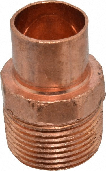 MUELLER INDUSTRIES Mueller Industries W 01145 Copper Pipe Adapter 3/4x1 in