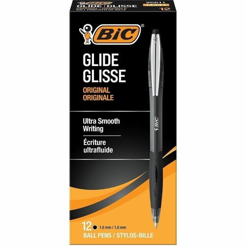 BIC Bic BICVCG11BK Ballpoint Pen Medium Black Ink Dozen