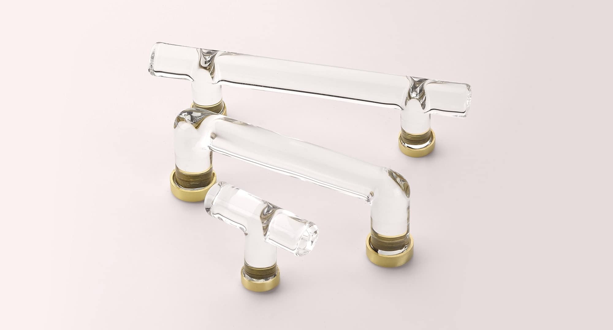 EMTEK Emtek 86724US26 Crystal Bar Cabinet Pull 4 Inch