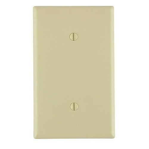 LEVITON Leviton Telcom 80719-I Blank Wallplate Single Gang Ivory