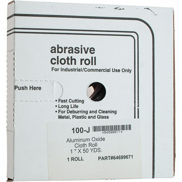 VALUE COLLECTION Value Collection 30146-MSC 100 Grit Shop Roll 1 in X 50 Yd