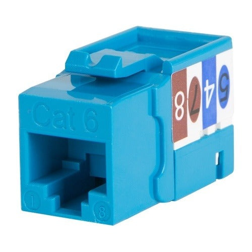 WIREPATH Wirepath WP-CAT6-RJ45-BL Cat6 RJ45 90-degree Insert