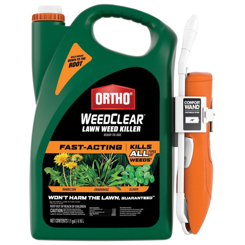 ORTHO Ortho 0446505 WeedClear Ready-to-Use Lawn Weed Killer 1.1 gal Jug