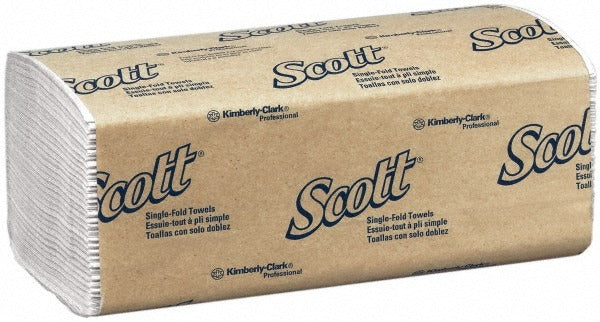 KIMBERLY-CLARK Scott 01700 Single Fold Paper Towels 250 Sheets 16 Rolls