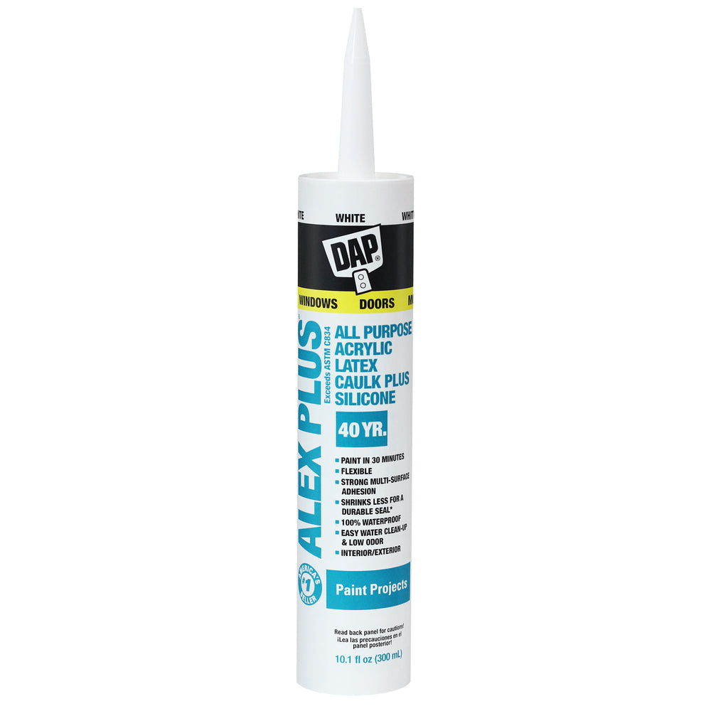 Dap 18101 DAP 10 Oz. Alex Plus White Caulk