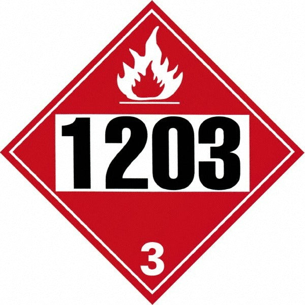 ACCUFORMNMC Accuformnmc DL41BP Dot 1203 Shipping Placard Vinyl