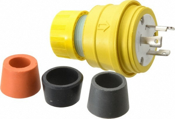 VALUE COLLECTION Value Collection 28W48 Locking Plug L6-30 250V 30A Yellow