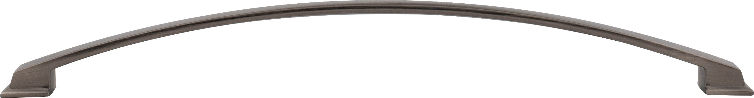 JEFFREY ALEXANDER Jeffrey Alexander 944-305BNBDL Arched Cabinet Pull Brushed Pewter