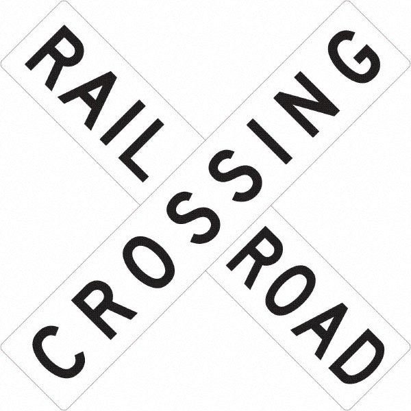 ACCUFORMNMC Accuformnmc TM9326K Railroad Crossing Traffic Sign