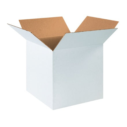 BSC PREFERRED Bsc Preferred 161616W White Corrugated Box 16x16x16 25 Pack
