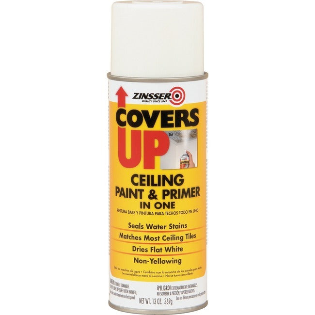 RUST-OLEUM Rust-Oleum RST3688 Covers Up Ceiling Paint/Primer 13 fl oz Vertical Spray RST3688