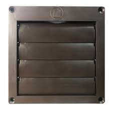 BUILDERS BEST BUILDERS BEST 110842 Louvered Vent Hood Free Swinging 6 Inch