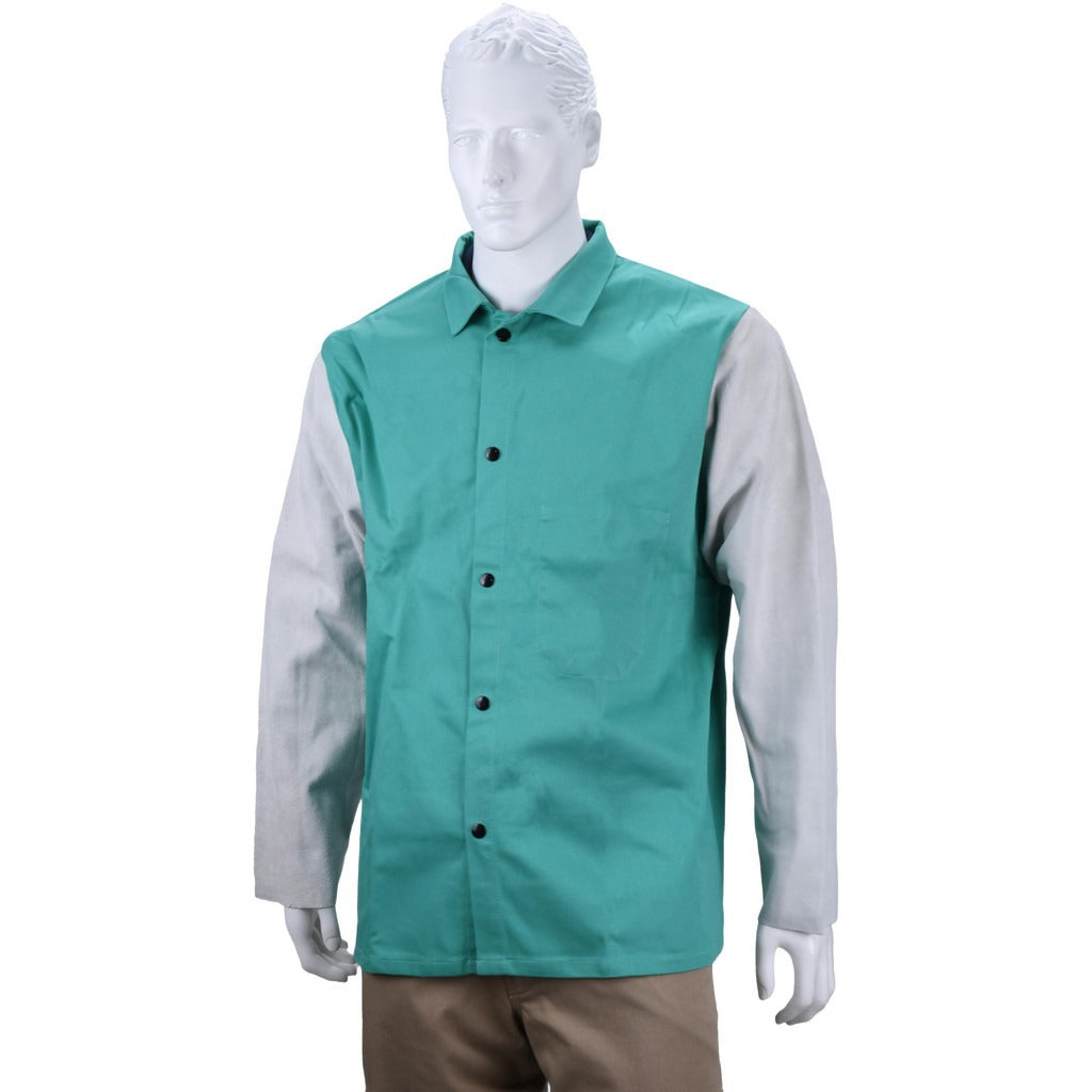 PRO-SAFE Pro-safe WELD-JK-B1-M Fr Welding Jacket Medium Cotton