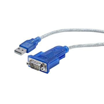 C2G C2G CG26886 Usb to Db9 Serial Rs232 Adapter Cable 1.5 ft