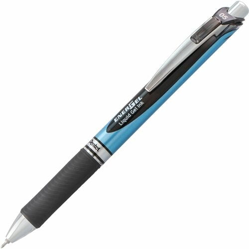PENTEL Pentel PENBLN75A Retractable Gel Pen 0.5mm Black Ink