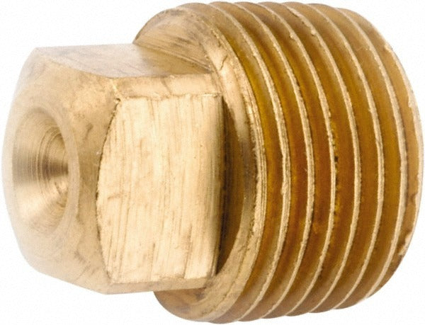 ANDERSON METALS Anderson Metals 756114-08 Square Head Plug 1/2-14 Mnpt