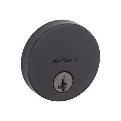KWIKSET Kwikset 258 Rdt 514 Smt Cp K4 V1 Deadbolt Iron Black Grade 1