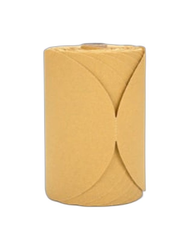 3M 3M 7010361693 Stikit Gold Disc Roll 6 in P100A (125 discs per roll, 10 rolls per case)