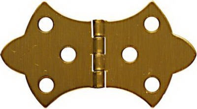 NATIONAL HARDWARE National Mfg N211-854 Decorative Hinge Antique Brass 2 Pack