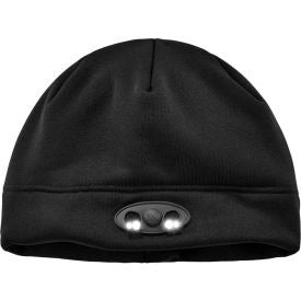 ERGODYNE Ergodyne 16803 Led Skull Cap Beanie Hat Black