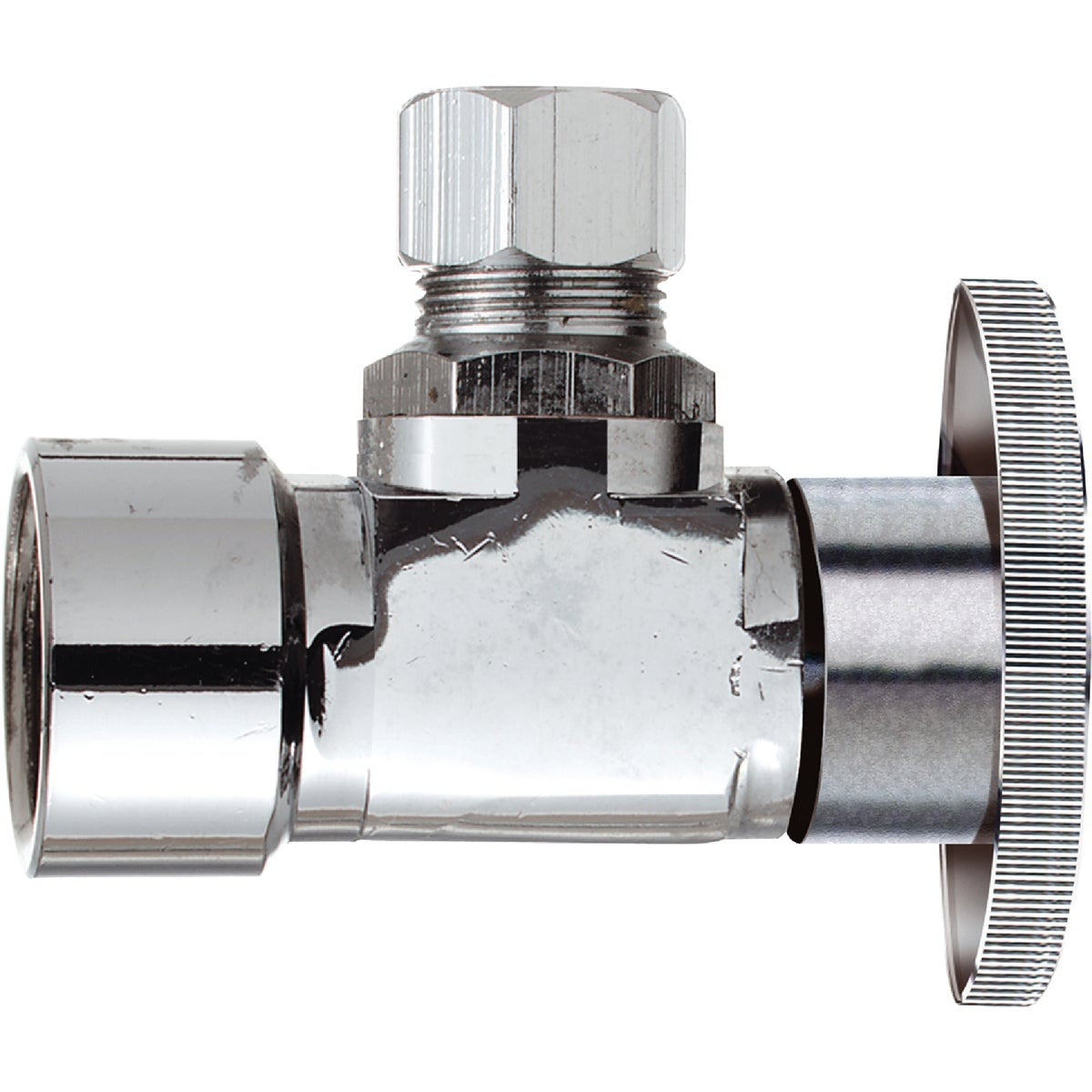 BSC PREFERRED Bsc Preferred DIB51PCLF Angle Shut-off Valve 1/2 Fip X 3/8 Od