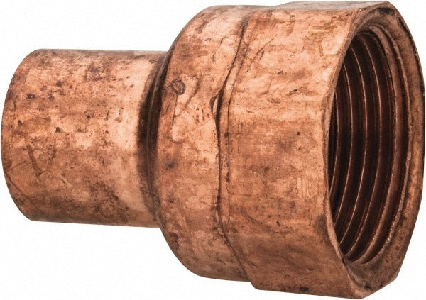 MUELLER INDUSTRIES Mueller Industries W 01245 Copper Pipe Adapter 3/4x1 in
