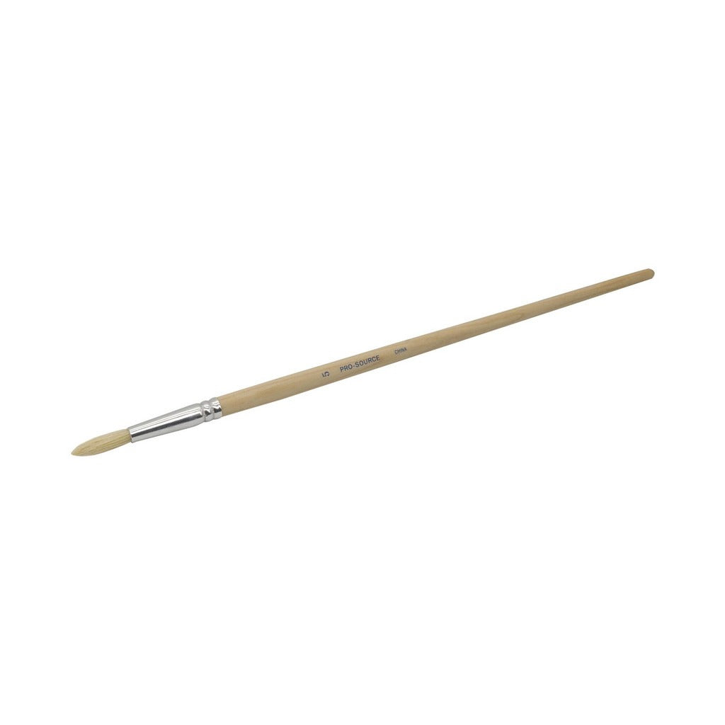 PRO-SOURCE Pro-source AUB03-12 Artist Paint Brush Size 5 Boar Bristle