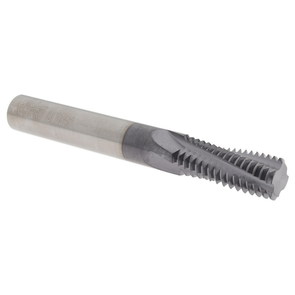 ACCUPRO Accupro 930-75012 Thread Mill 3/4-12 Internal 4 Flute Carbide