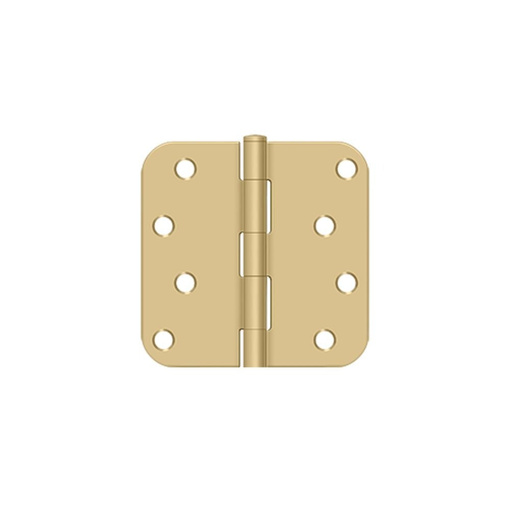 DELTANA Deltana S44R54 4x4 Radius Corner Hinge Satin Brass