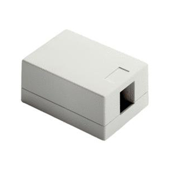 PASS & SEYMOUR Pass & Seymour WP3501-WH 1 Port Surface Mount Box (1-Port)