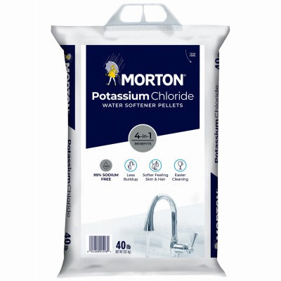 MORTON SALT Morton Salt Inc F114980000G Potassium Chloride Pellets 40 Lb