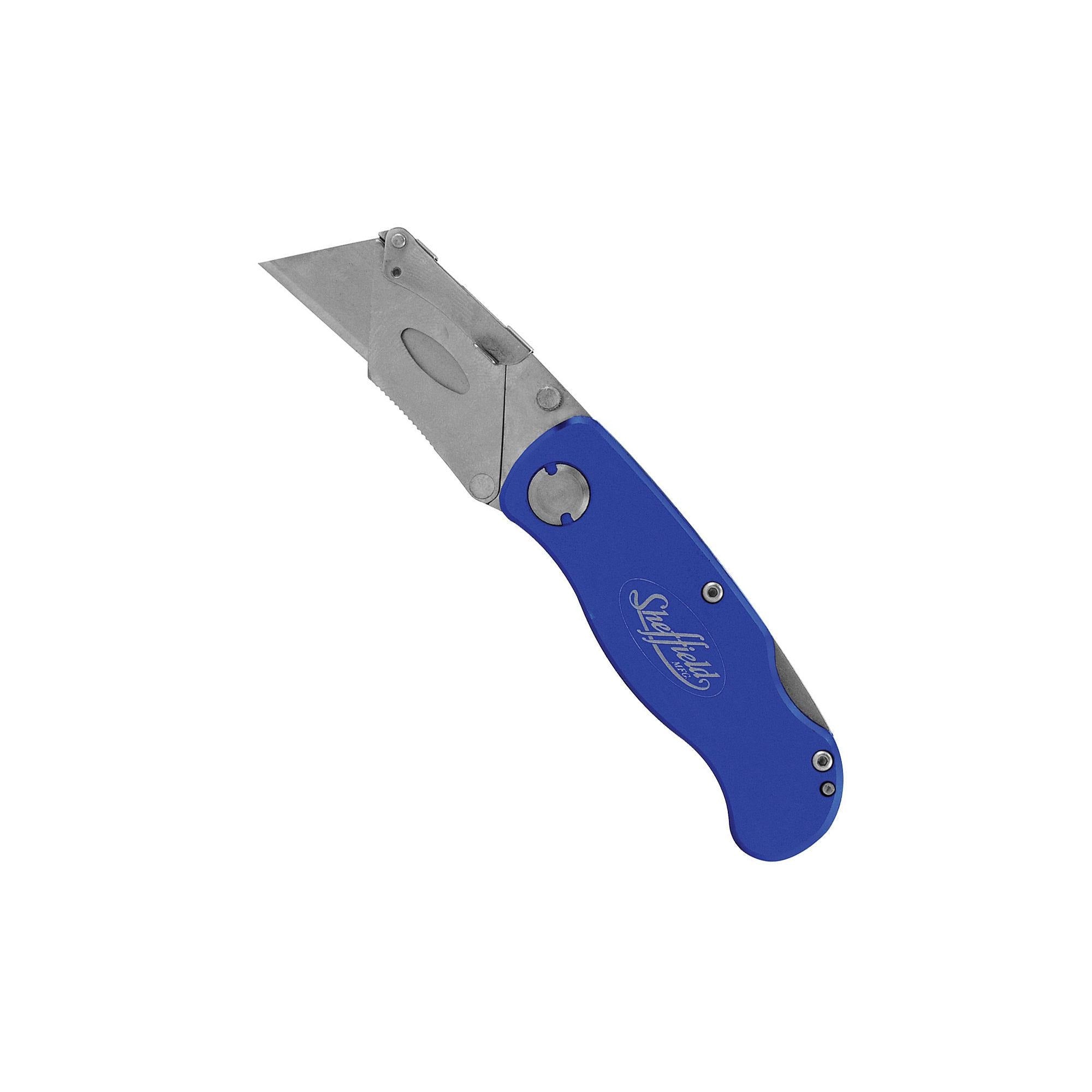 SHEFFIELD Sheffield 12113 Ultimate Lock Back Utility Knife Folding 8.9 x 4 x 0.7 inch