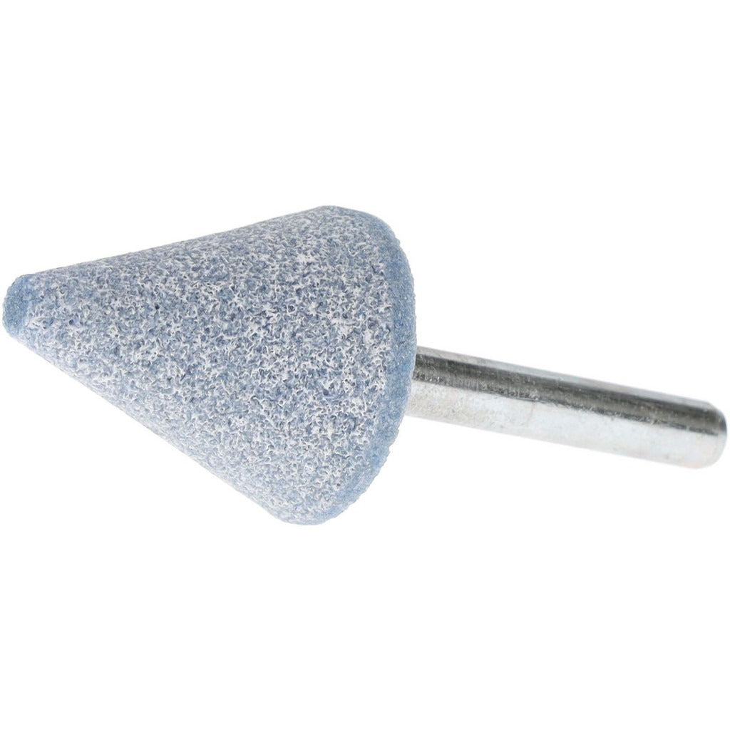 TRU-MAXX Tru-maxx 66253291506 A2 Cone Mounted Point 60 Grit 1/4in Shank