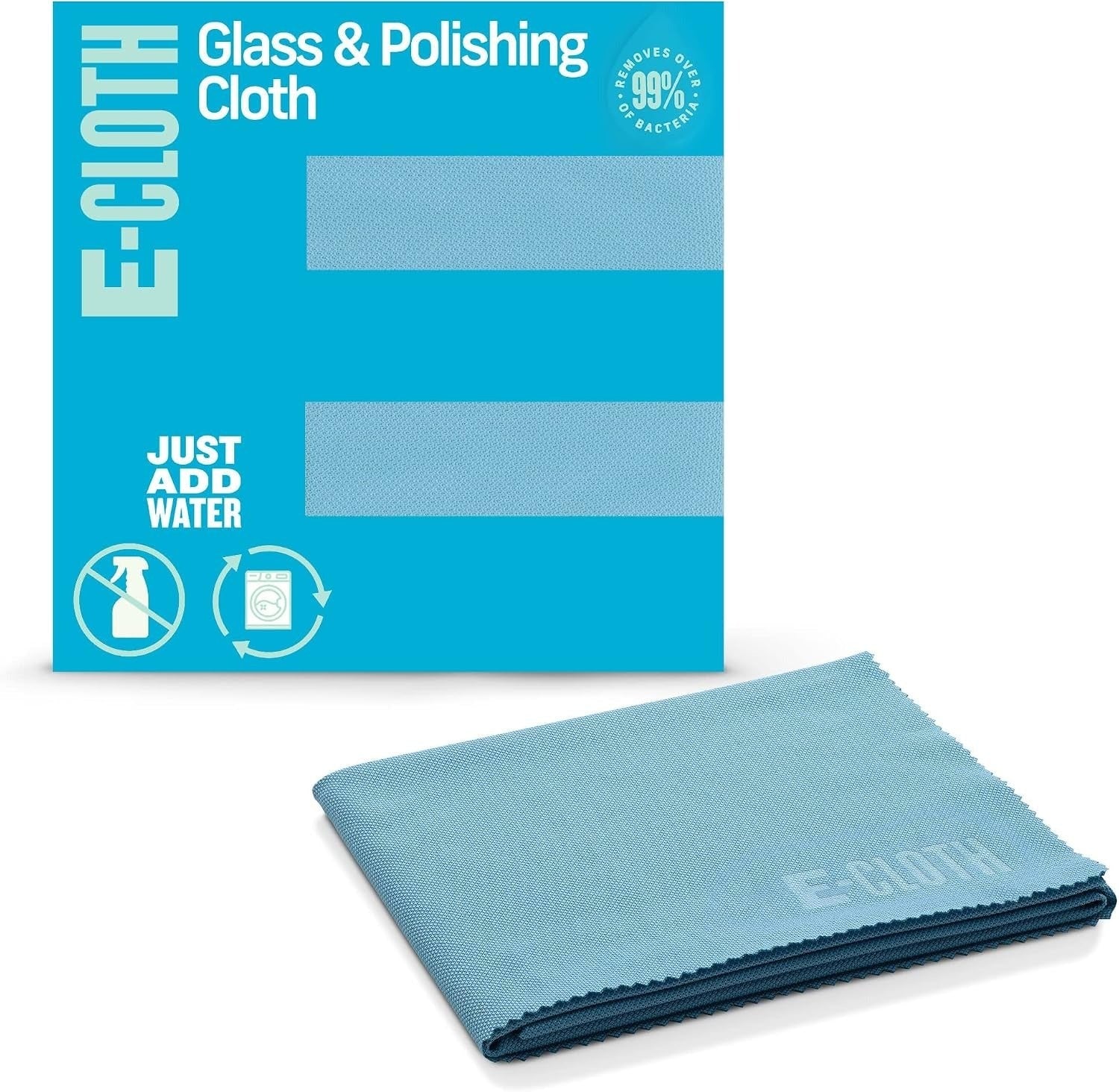 E-CLOTH E-Cloth 10603AB Glass and Polishing Cloth 1 Pack