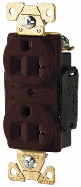 EATON Cooper Wiring Devices AH5362B Duplex Receptacle 20A 125V