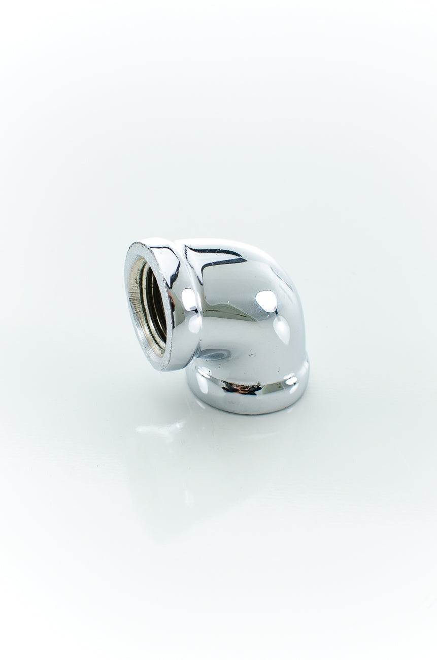PASCO Pasco 7206-C 3/8 in Chrome Plated 90 Elbow