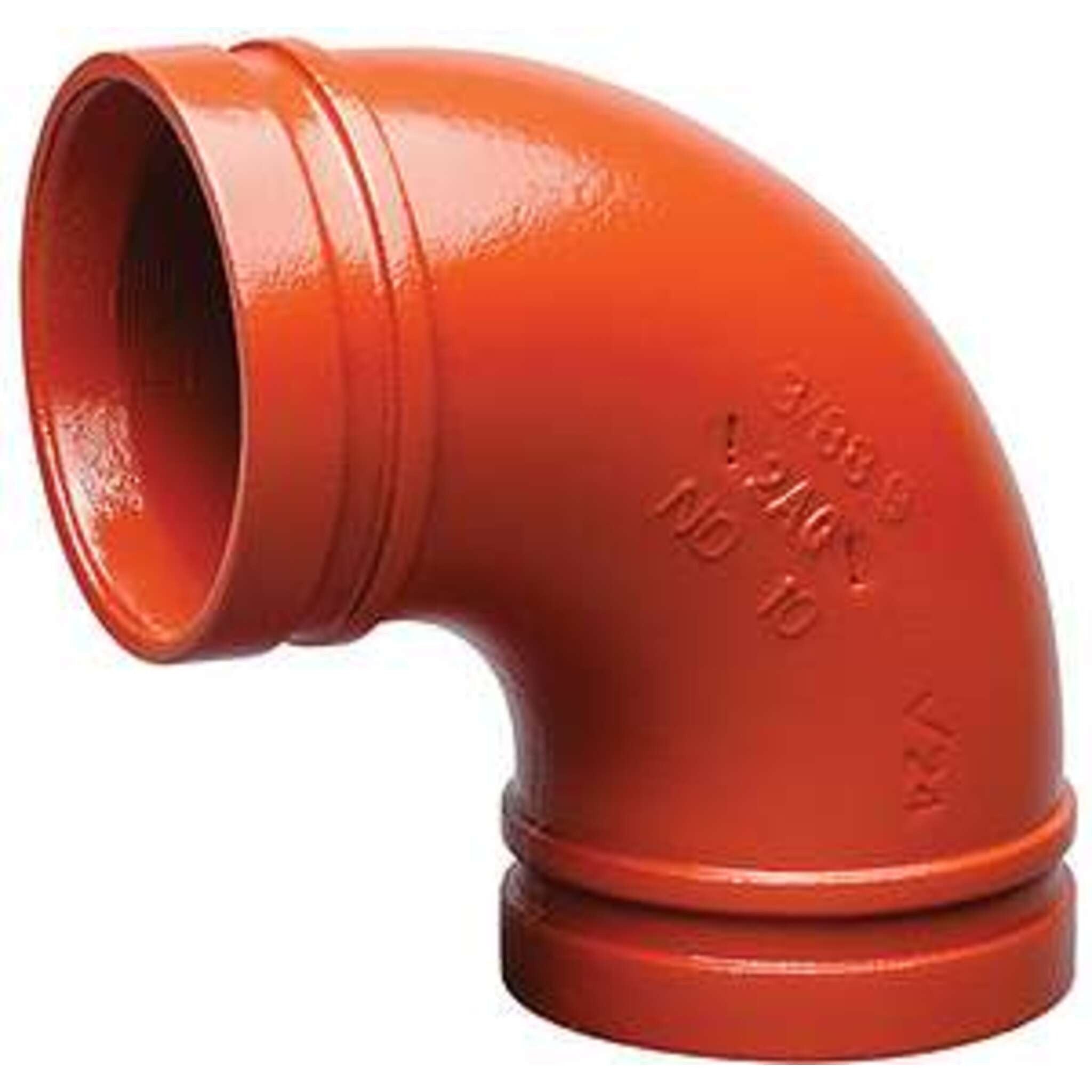 VICTAULIC VICTAULIC 10 90 Degree Grooved-End Drain Elbow
