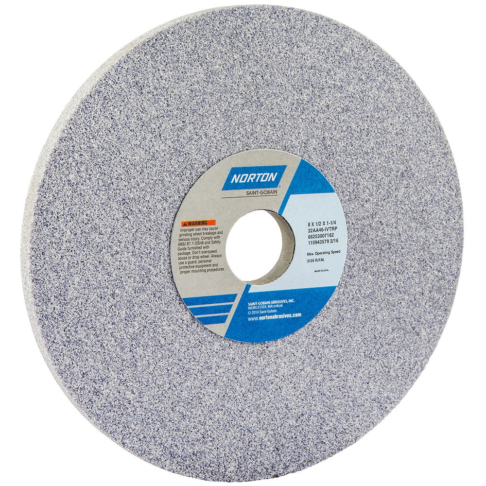 NORTON Norton 66253007165 Surface Grinding Wheel 8in 60 Grit