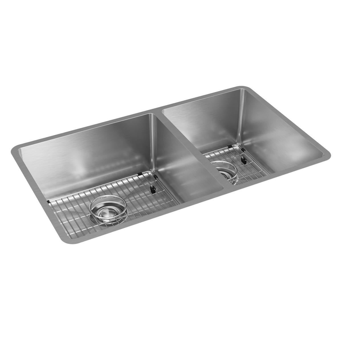 BSC PREFERRED Bsc Preferred ECTRU32179RTC Undermount Sink Kit 60/40