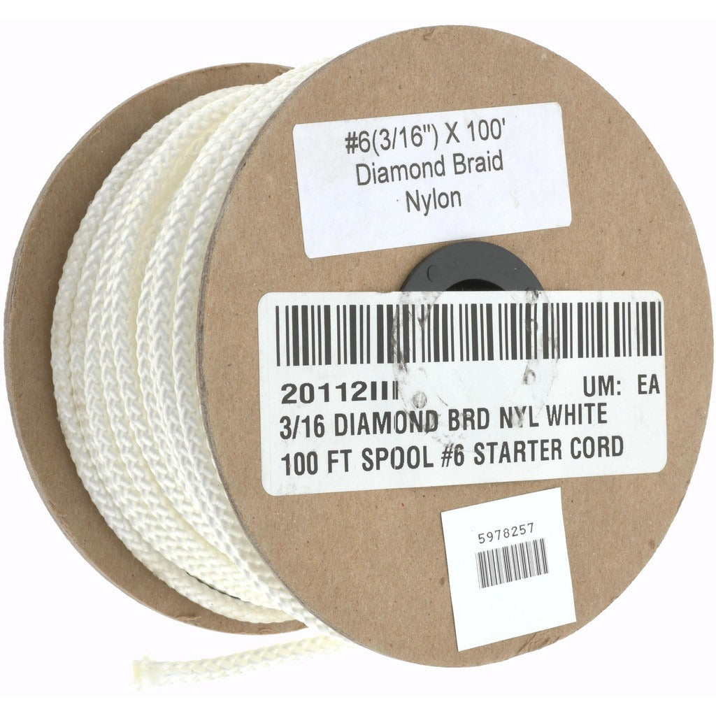 VALUE COLLECTION Value Collection 5978257 Nylon Rope 100 Ft 3/16 in