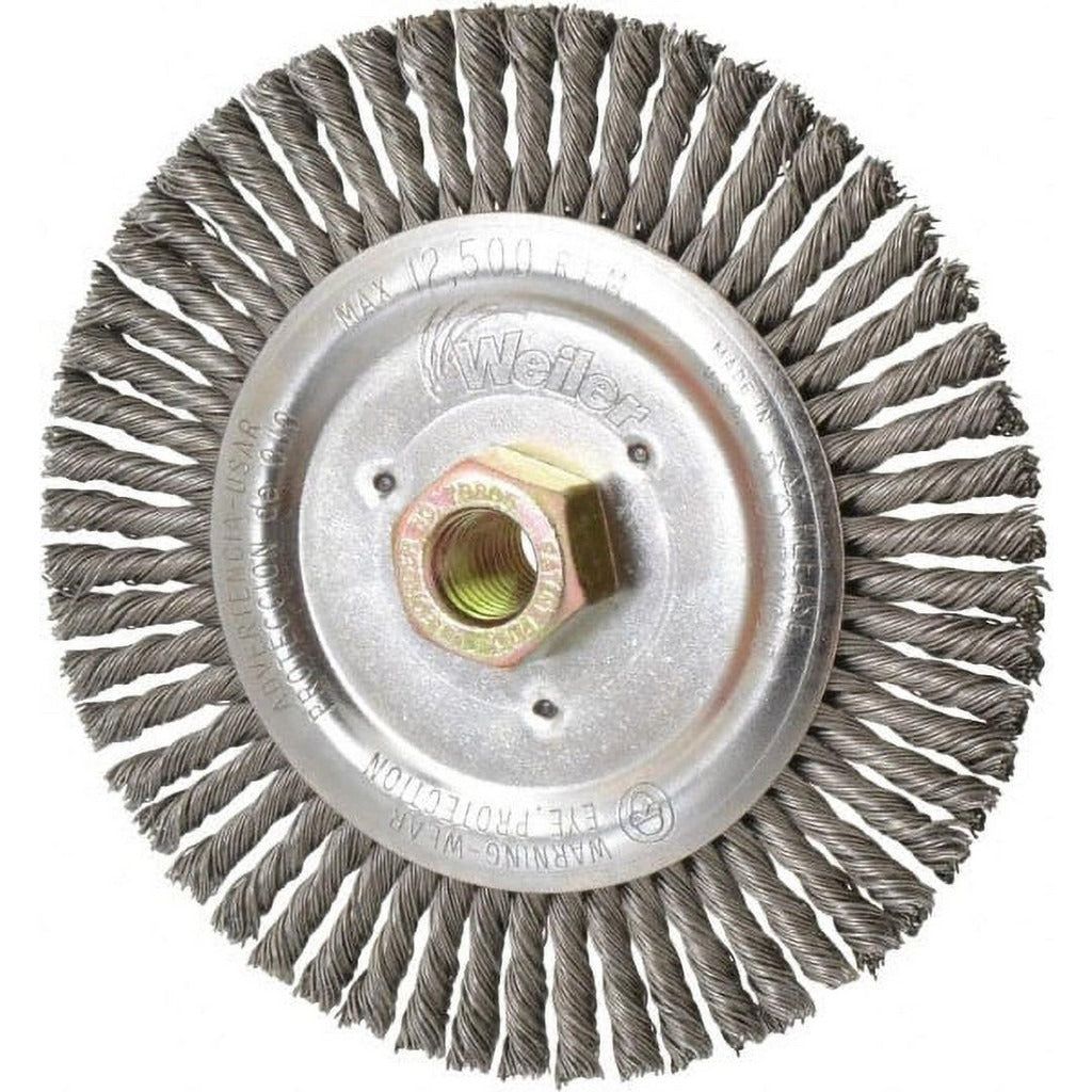 WEILER Weiler 94075 Stringer Bead Wheel Brush 6 Inch